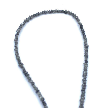 Gray Diamond Beads Chips Nuggets