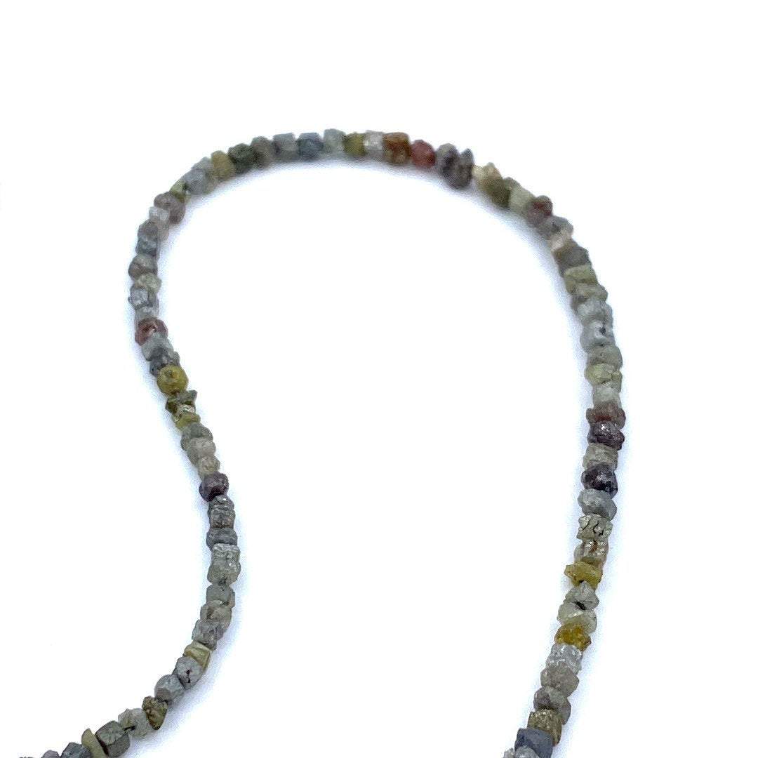 Gray Diamond Beads Chips Nuggets,