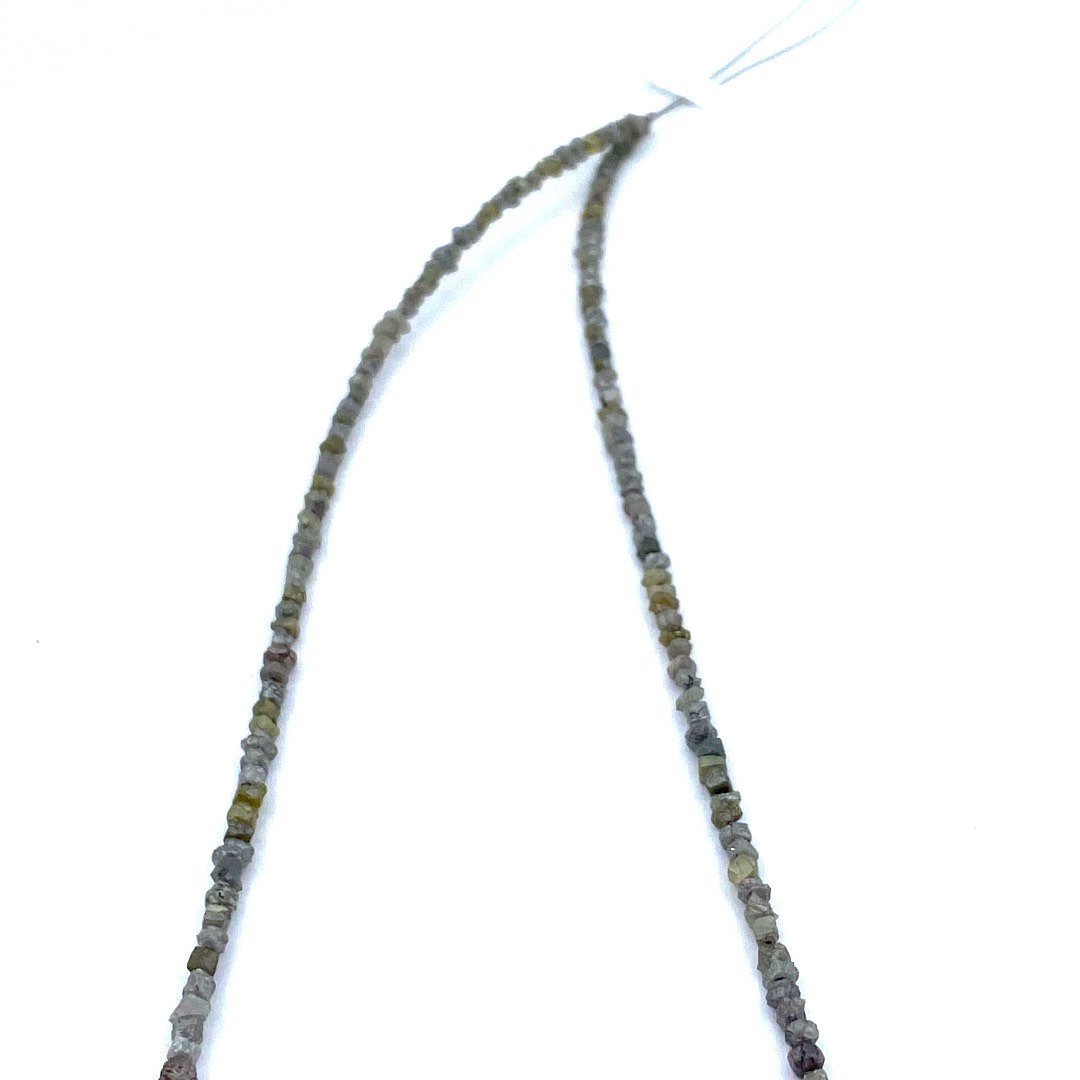 Gray Diamond Beads Chips Nuggets,
