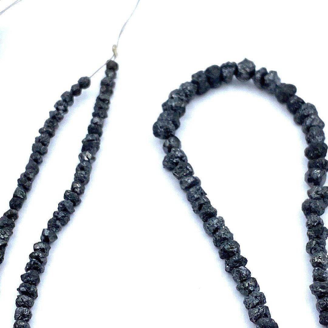 Black Diamond Beads Chips Nuggets