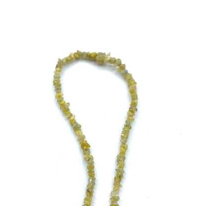 Yellow Diamond Beads Chips Nuggets 15” strand, Natural Yellow  Diamonds, Yellow Color Diamond Beads Nuggets