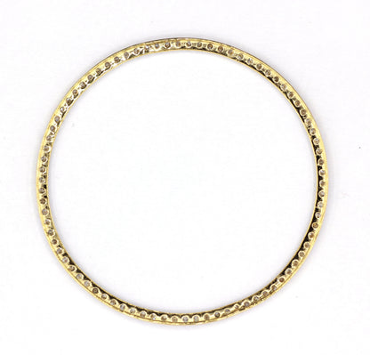 Round Shape 14k Solid Gold Diamond Pendants. Genuine handmade pave diamond Pendant.14k Solid Gold Diamond Pendants.