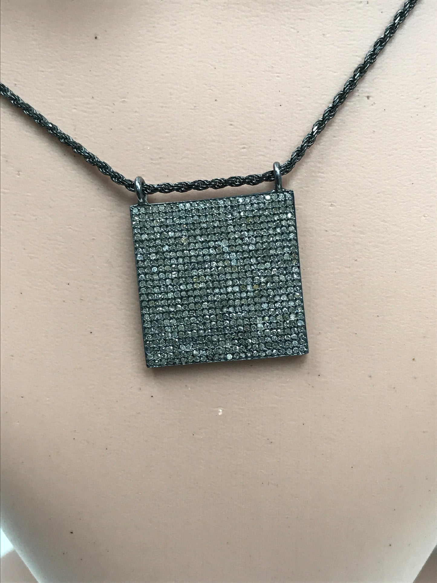 Pave Diamond Pendant