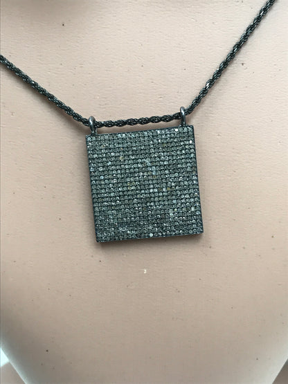 Pave Diamond Pendant