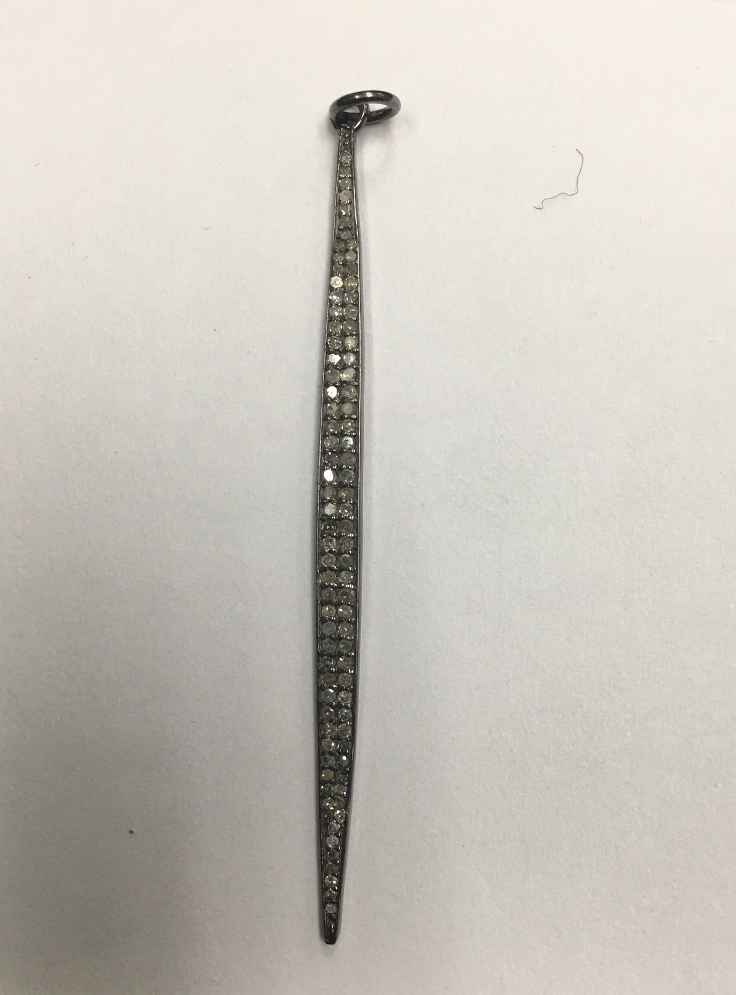 Silver Spike Pendants