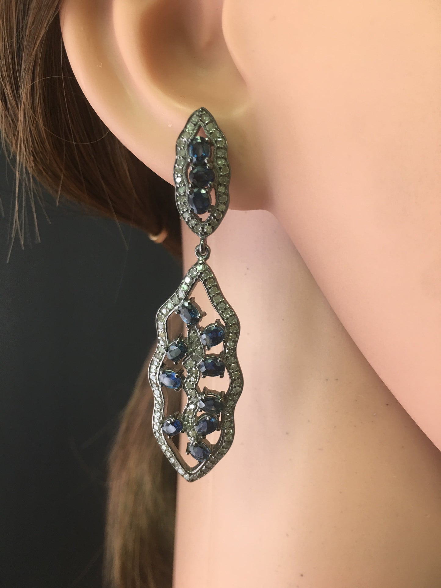 Diamond Earrings,
