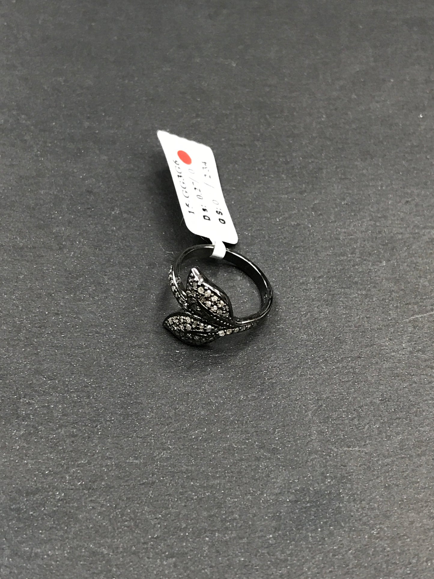 Leaf Shape Diamond Ring