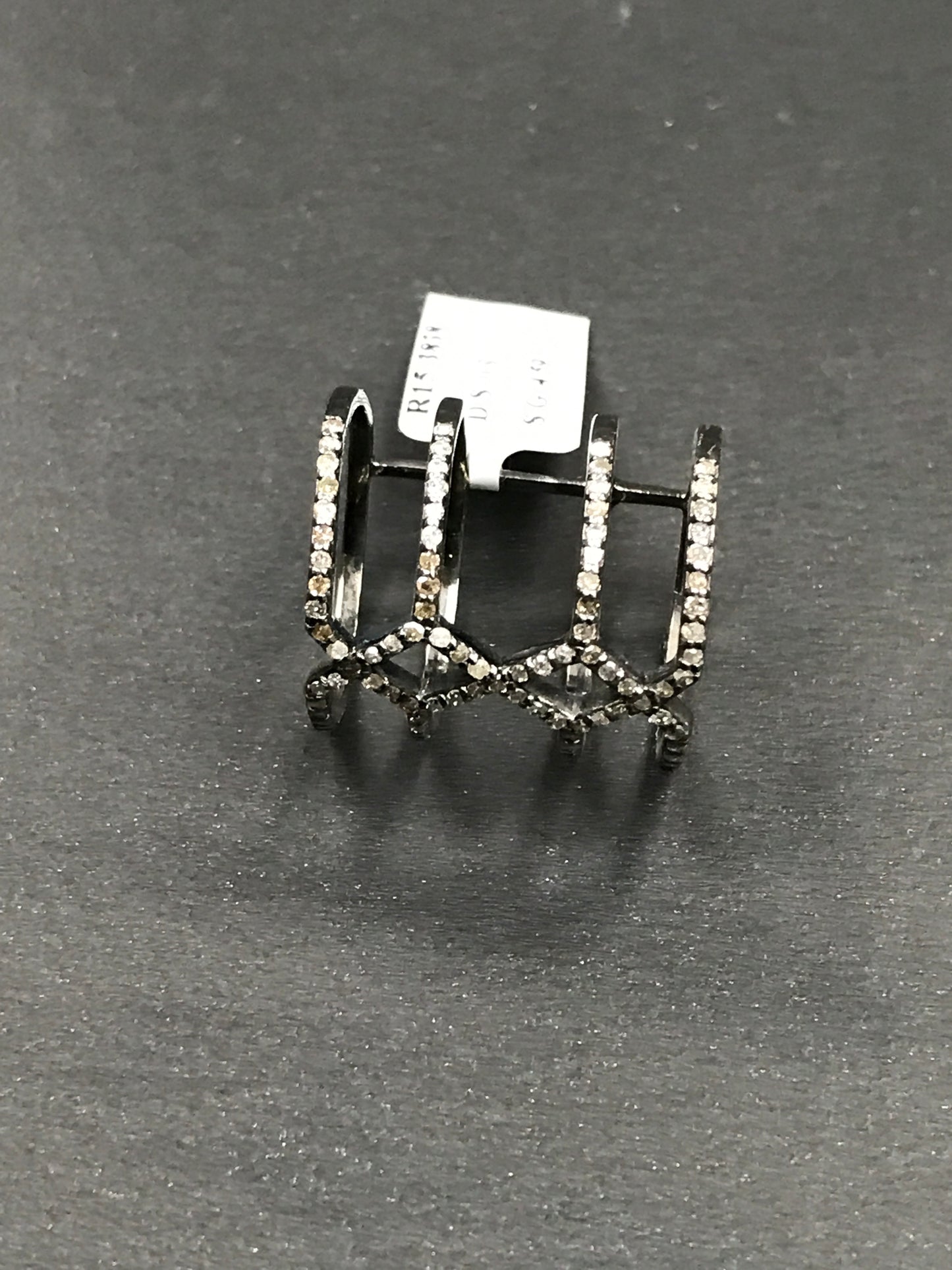 Pave Diamond Ring
