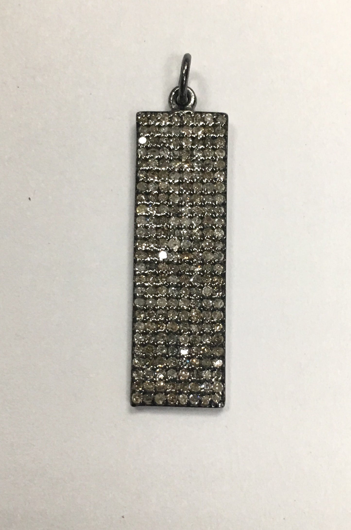 Rectangle Diamond Pendant