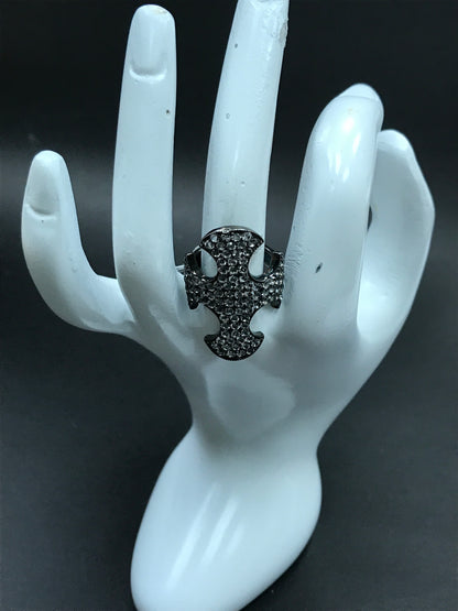 Cross White Topaz Ring