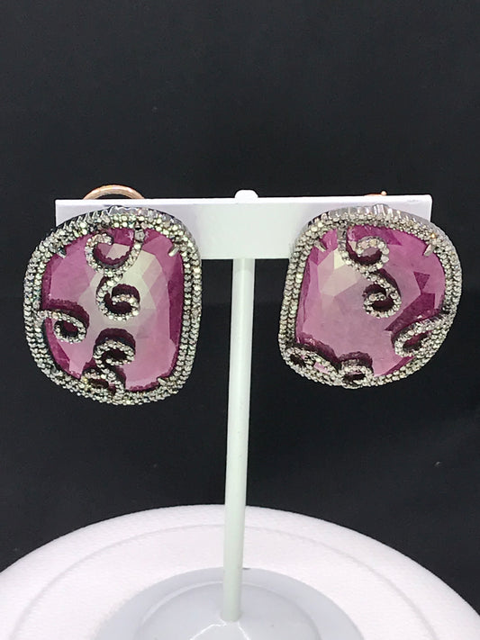 Diamond Earrings,