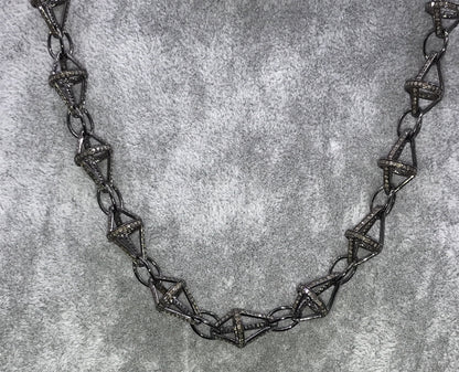Diamond Link Chain Necklace