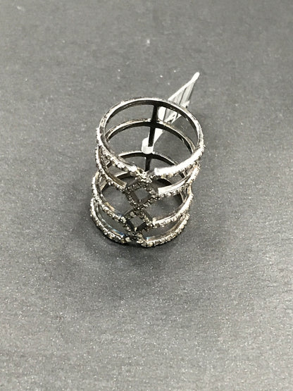 Pave Diamond Ring