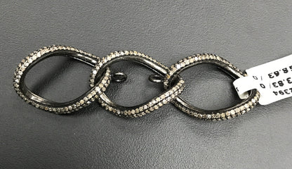 Chain Link Sterling Silver Connector