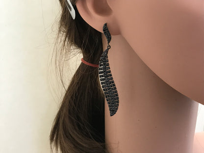 Black Spinel EARRINGS