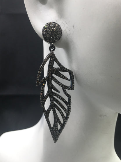 Leaf Diamond Earring