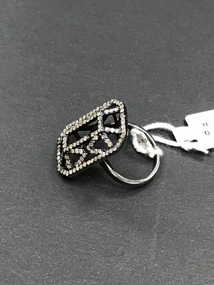 Rectangle Shape Diamond Ring