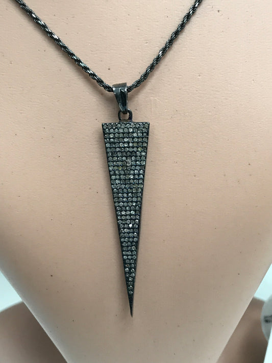 Pendant Diamond Spike Shape Charm