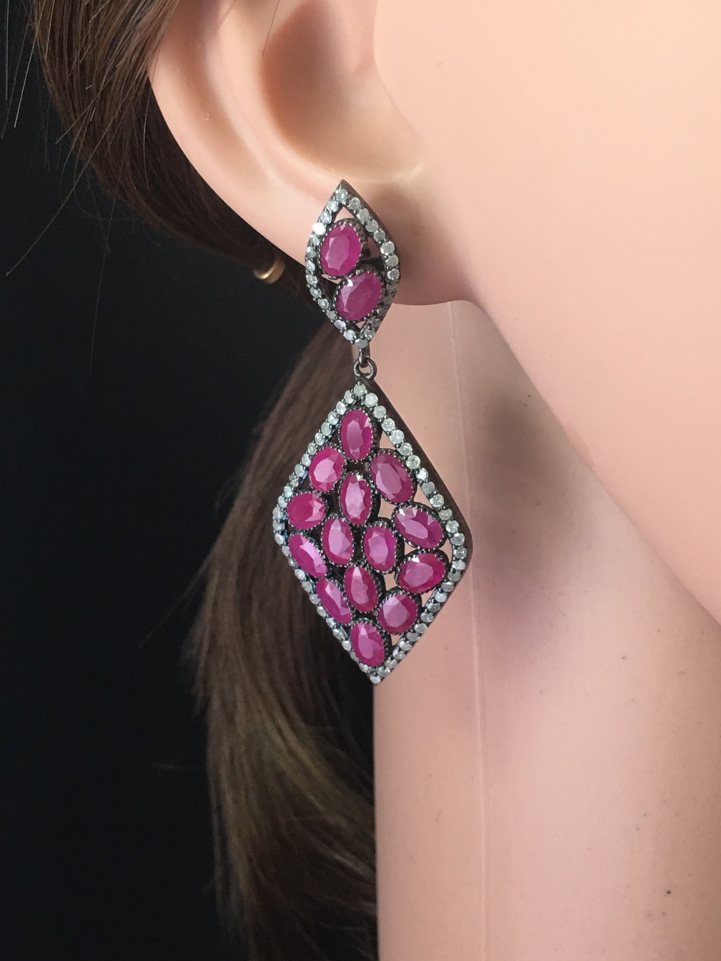 Diamond Earrings,