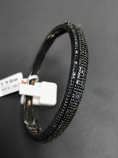 GEMSTONE SILVER BANGLES BRACELETS