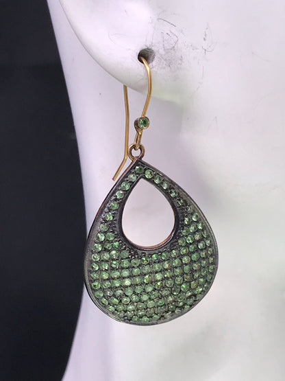 Tsvorite Earrings,