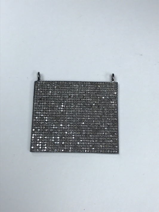 Rectangular Shape Diamond Pendants & Charms