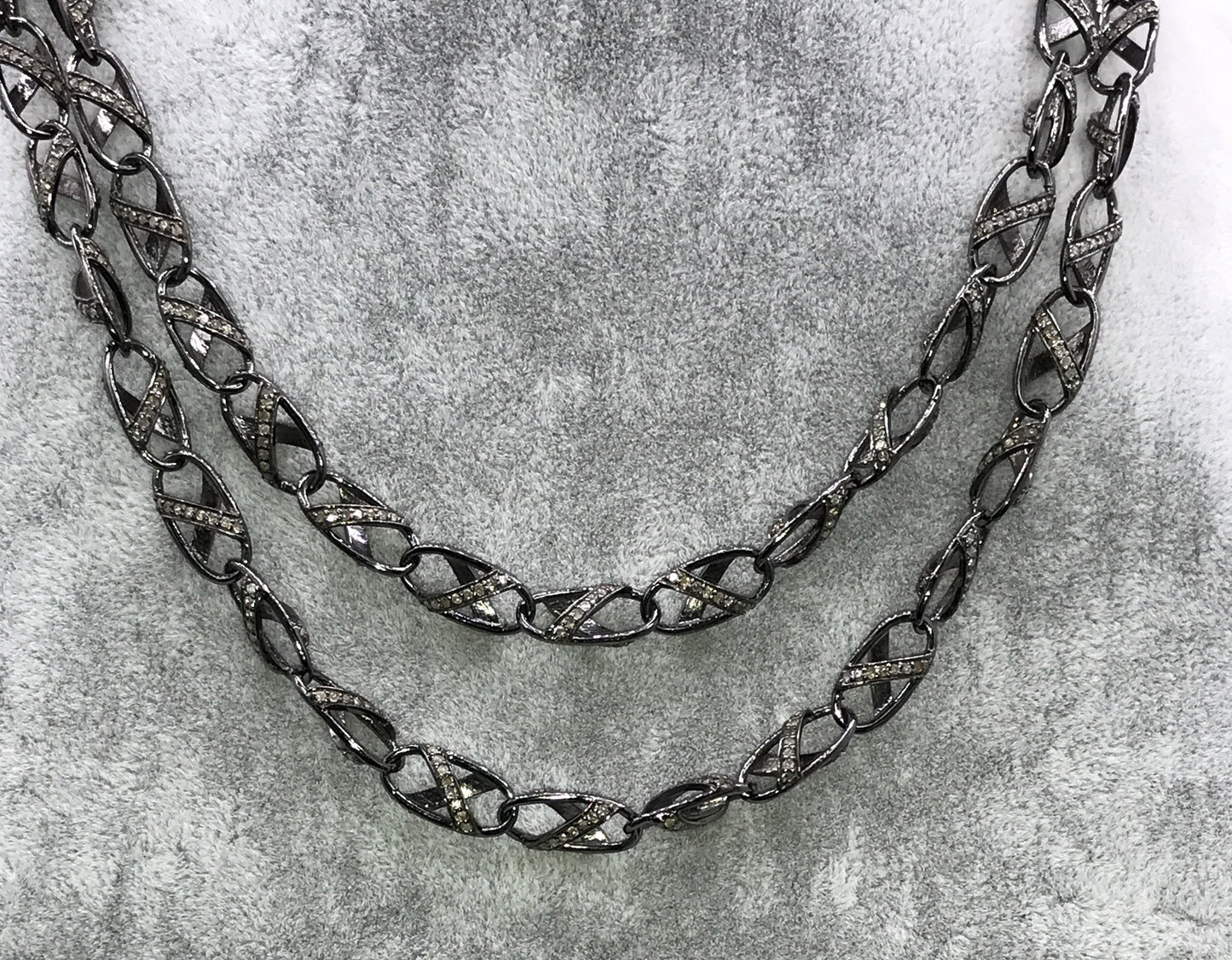 Diamond Link Chain Necklace
