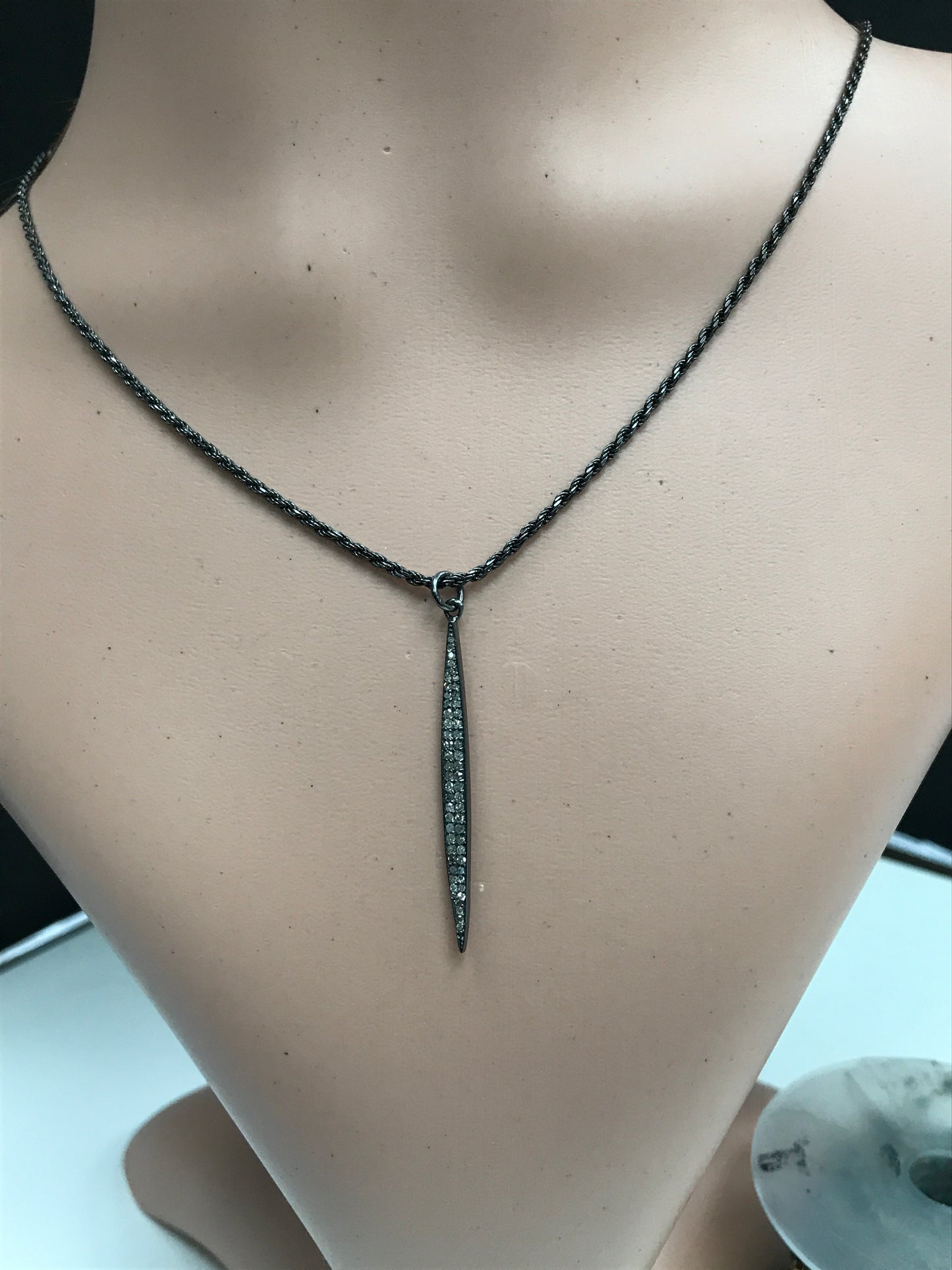 Spike Diamond Charm