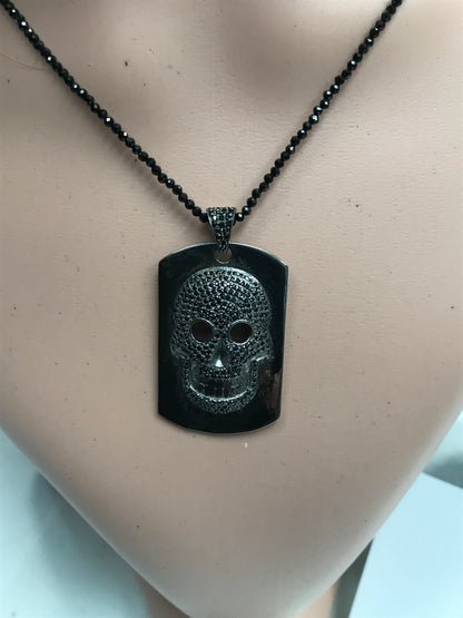 Black Spinel Charm