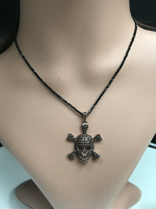 Black Spinel Charm