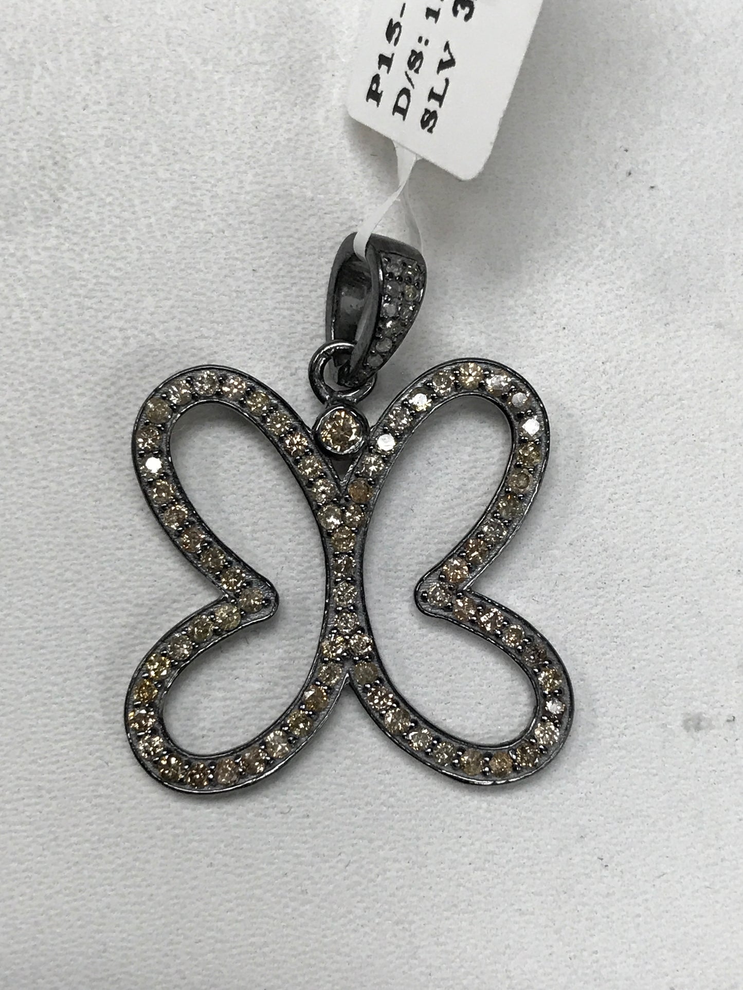 Butterfly Diamond Charm