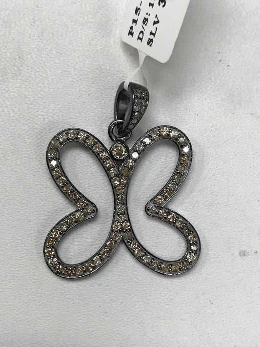 Butterfly Diamond Charm