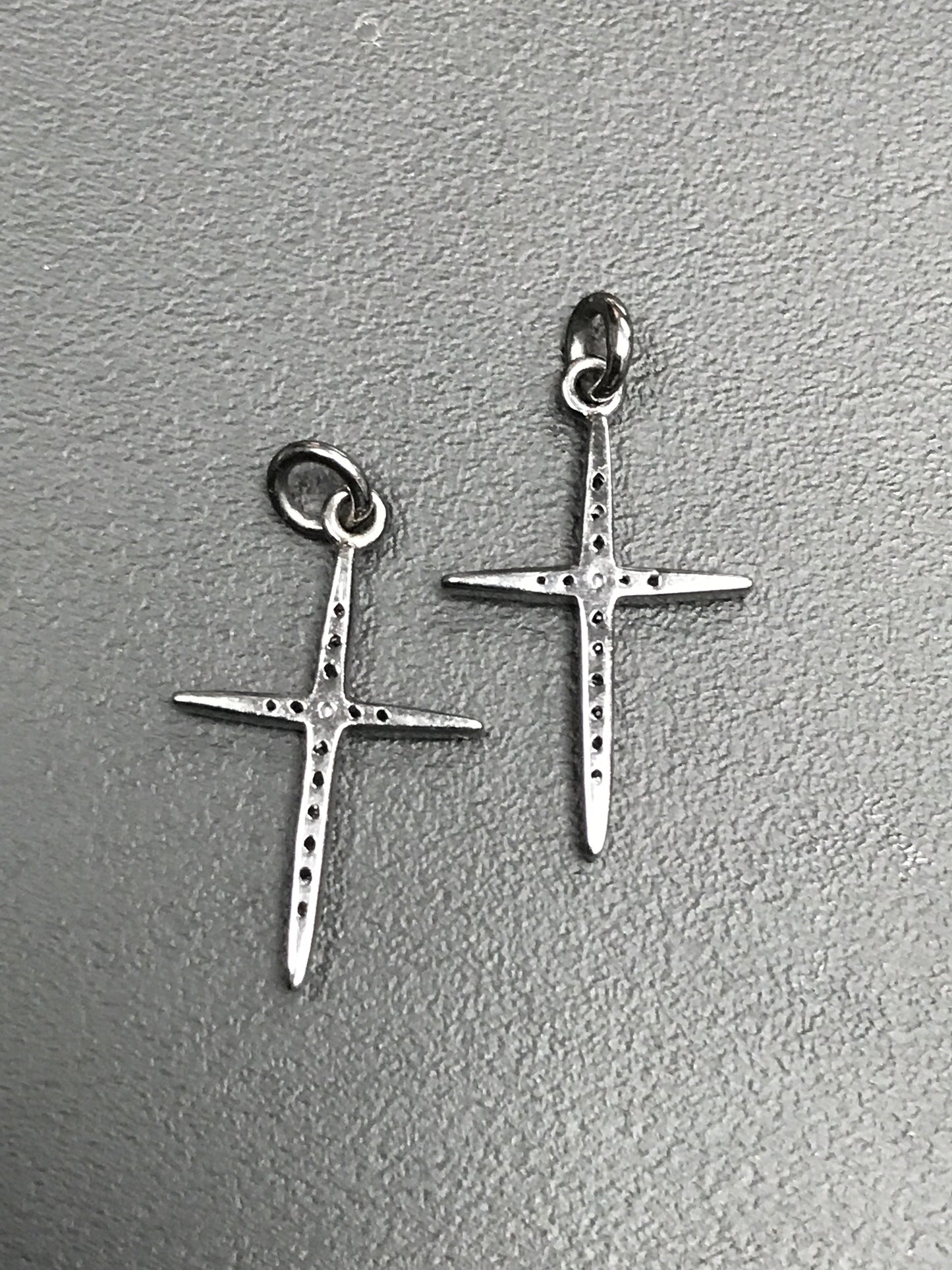 Cross Diamond Charm