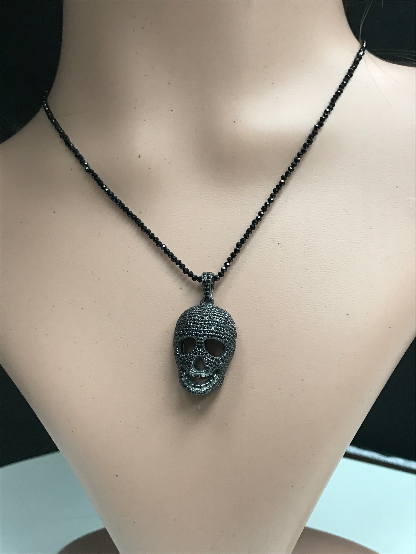Black Spinel Charm