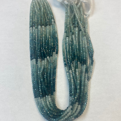 GRANDIDRITE NATURAL BEADS ROUND FACETED 3-4MM