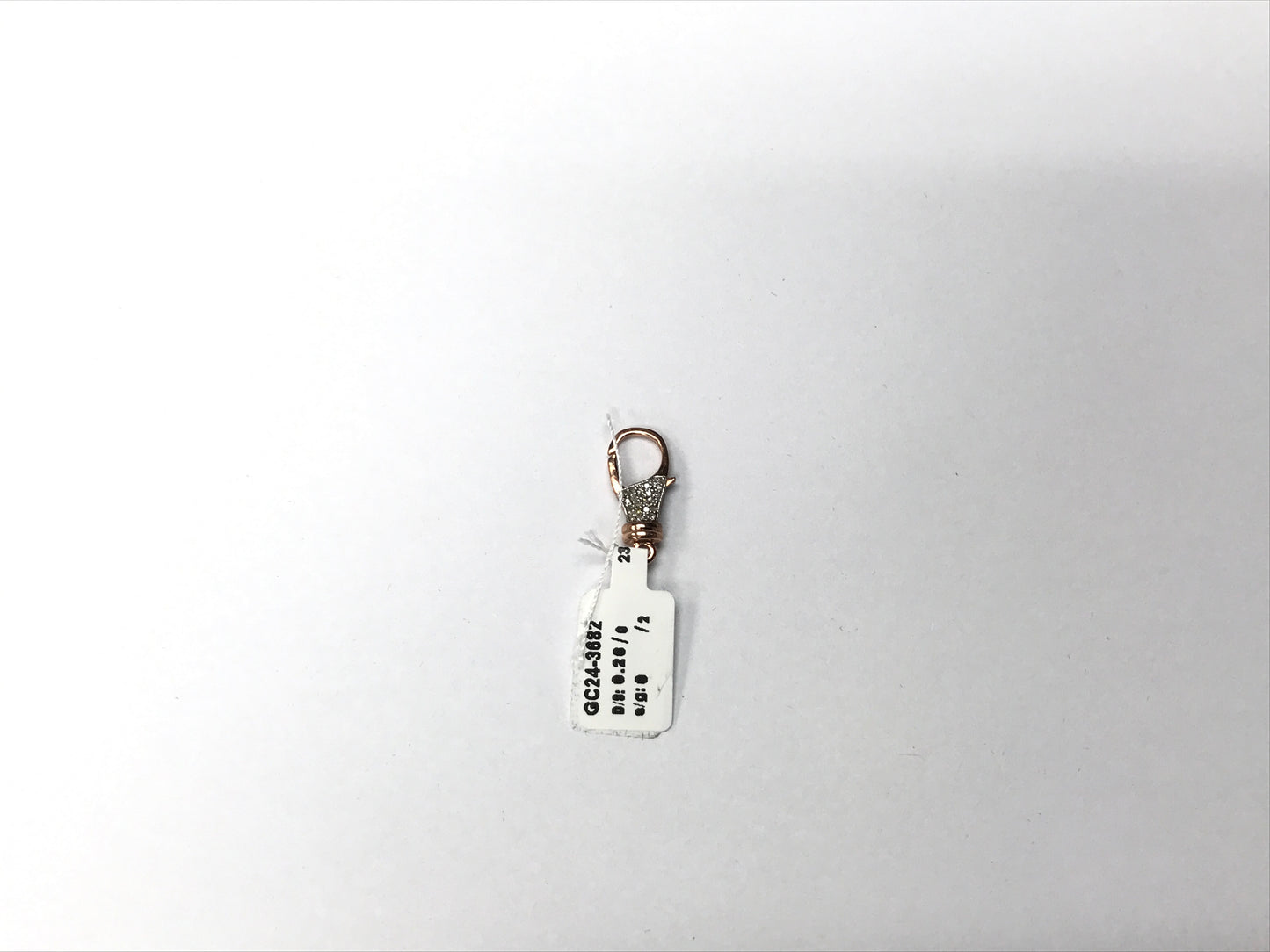 14k Solid Gold Diamond Clasps