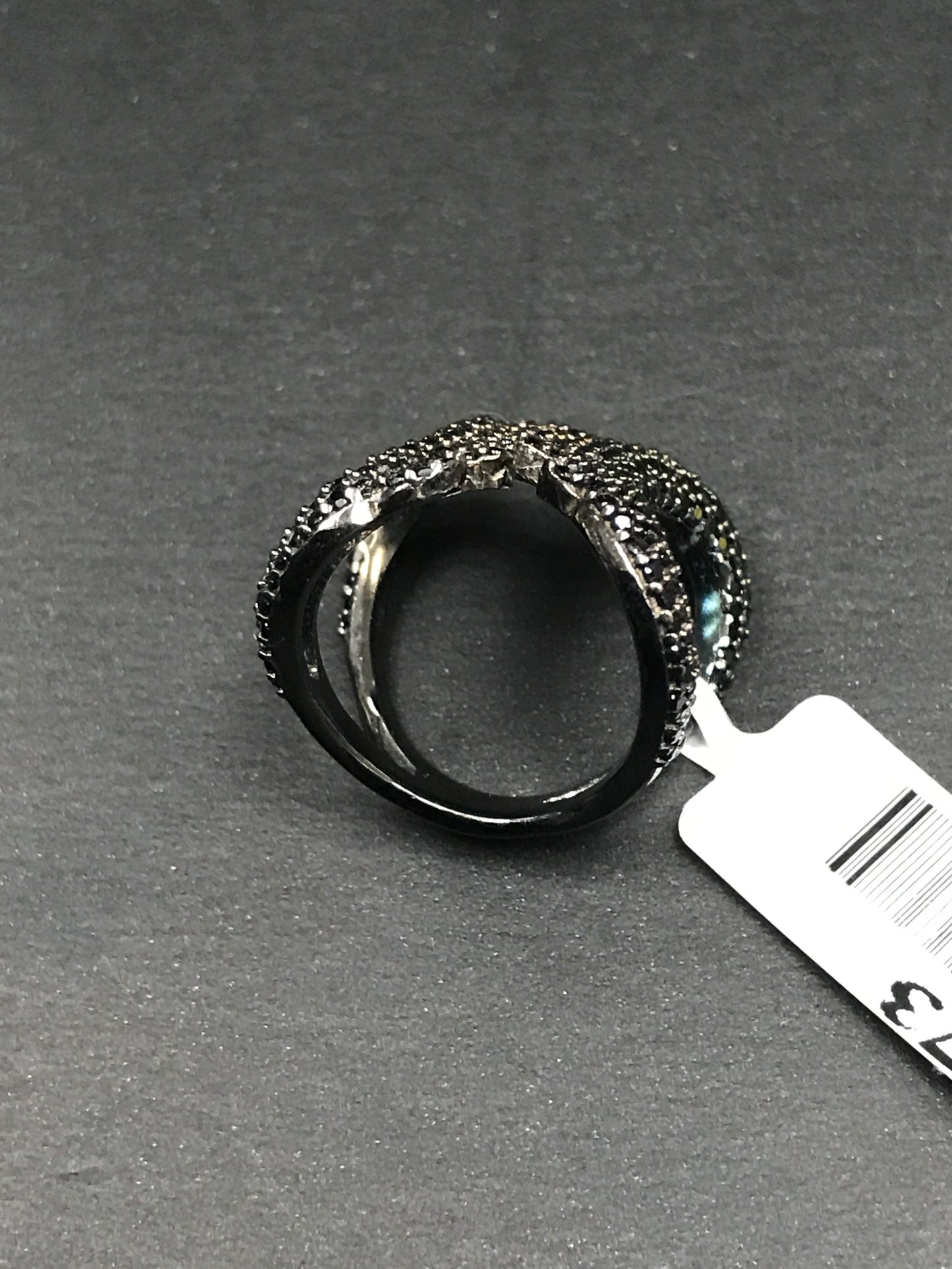 Jaws Black Spinel Ring
