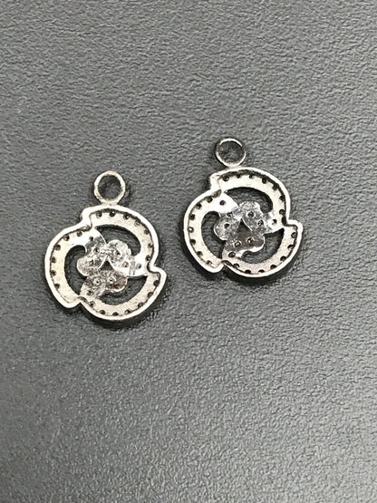 Pave Diamond Charm