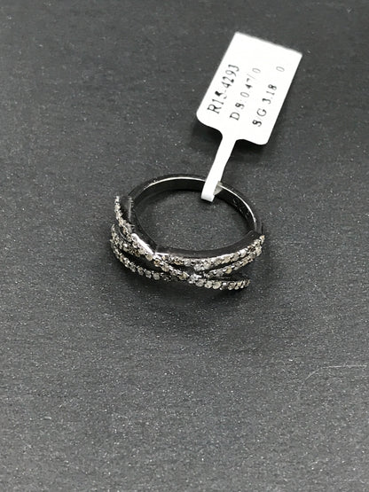 DIAMOND SILVER RINGS