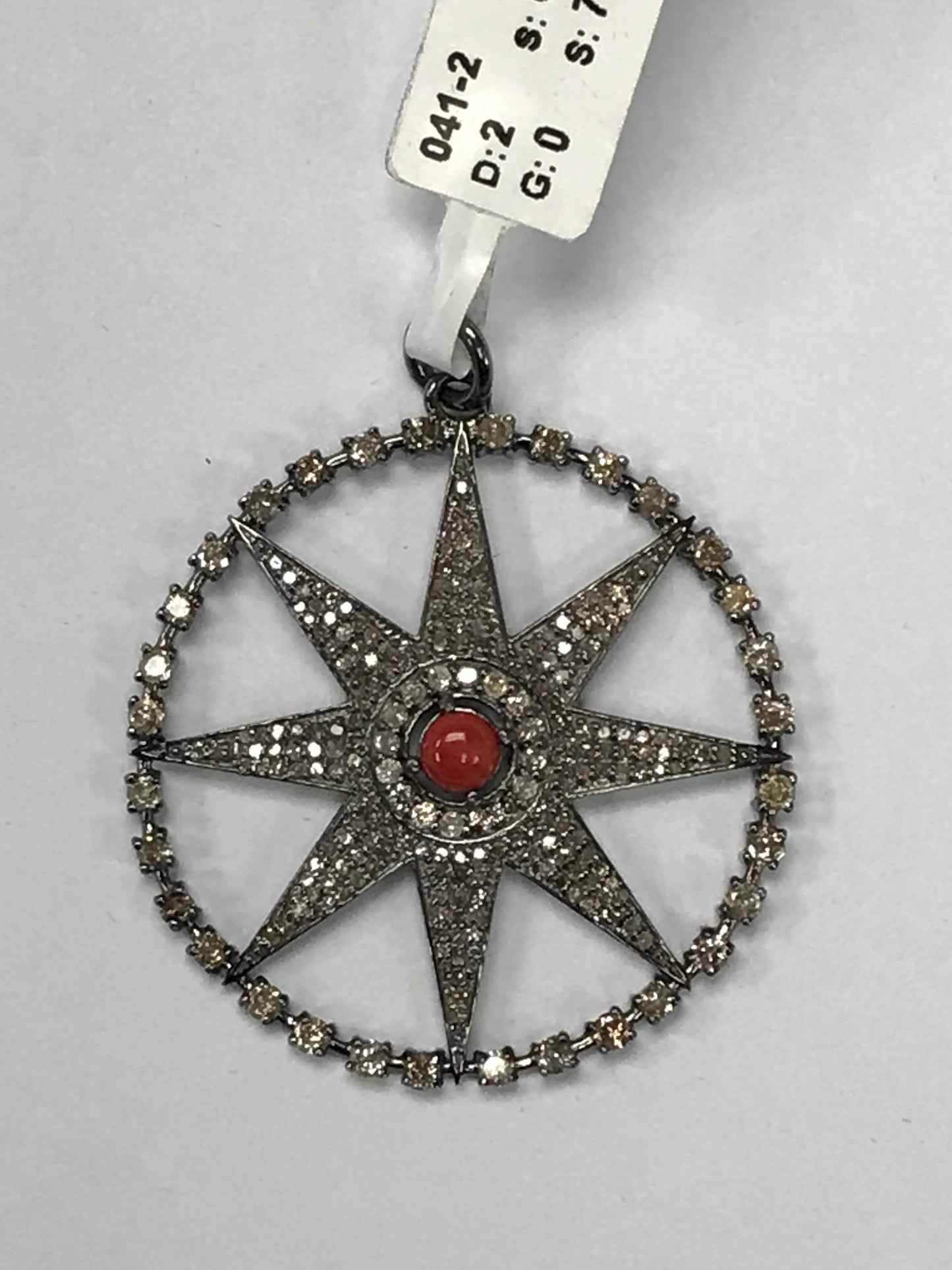 Round Shape Diamond Pendant