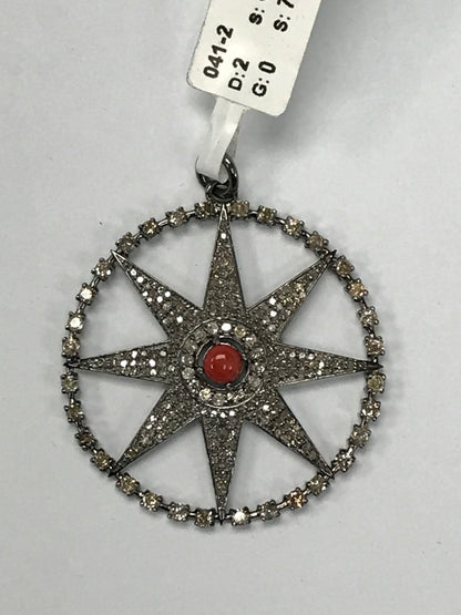 Round Shape Diamond Pendant