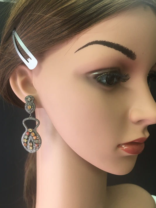 Diamond Earrings,