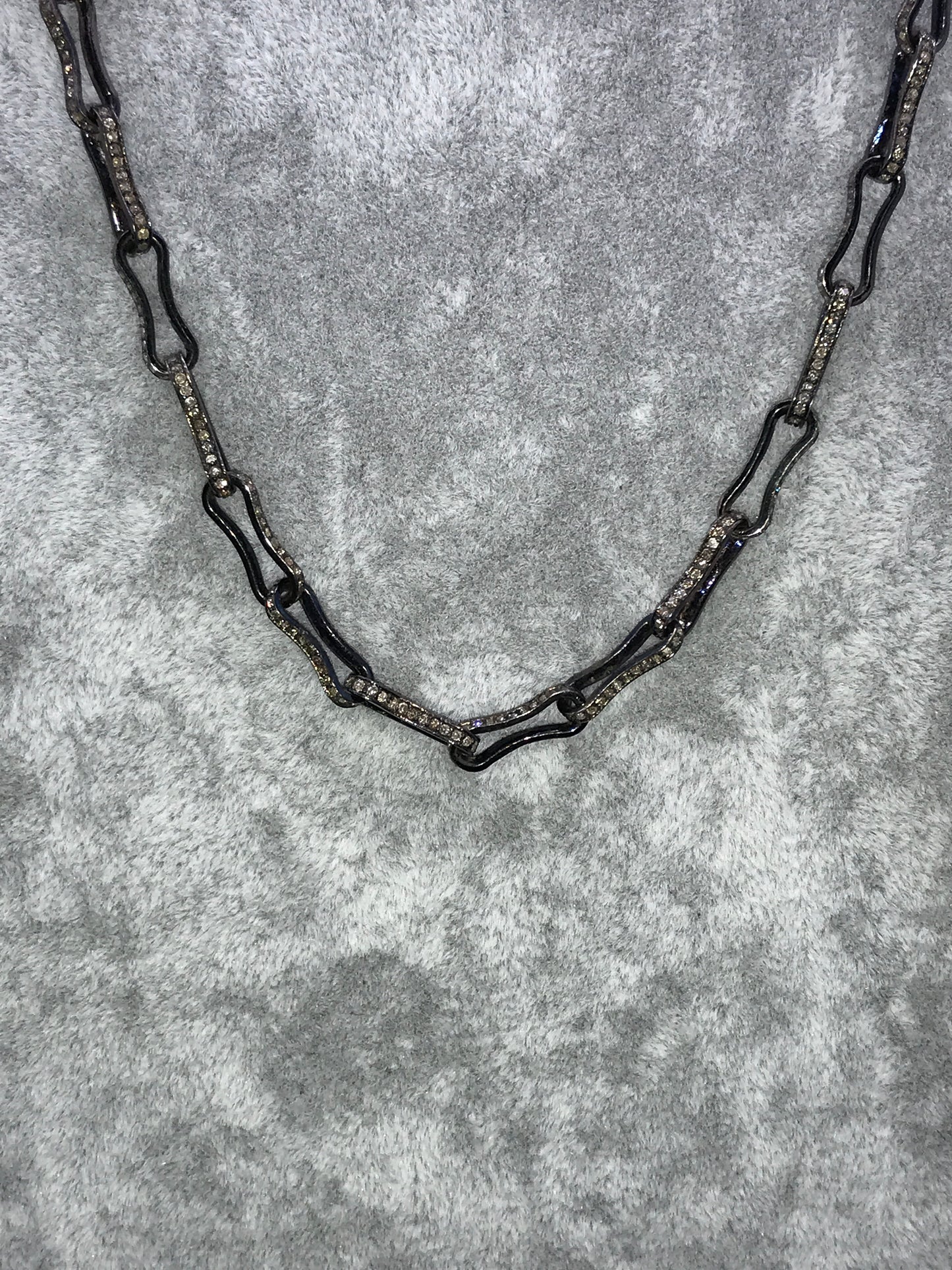 Diamond Link Chain Necklace