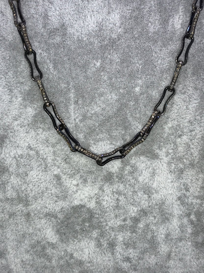 Diamond Link Chain Necklace