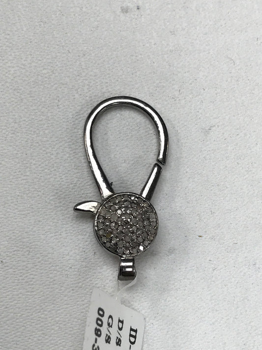 Circular Shape Diamond Clasps Pendants & Charms