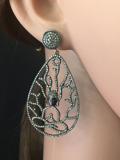 Diamond Earrings,