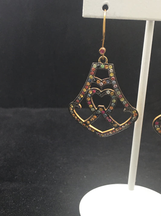 Sapphire Earrings,