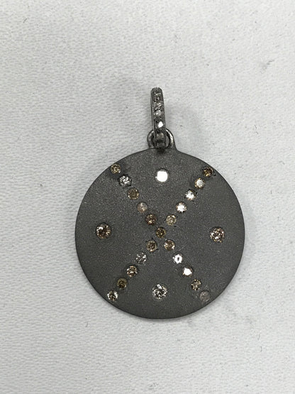 Circle Diamond Pendant