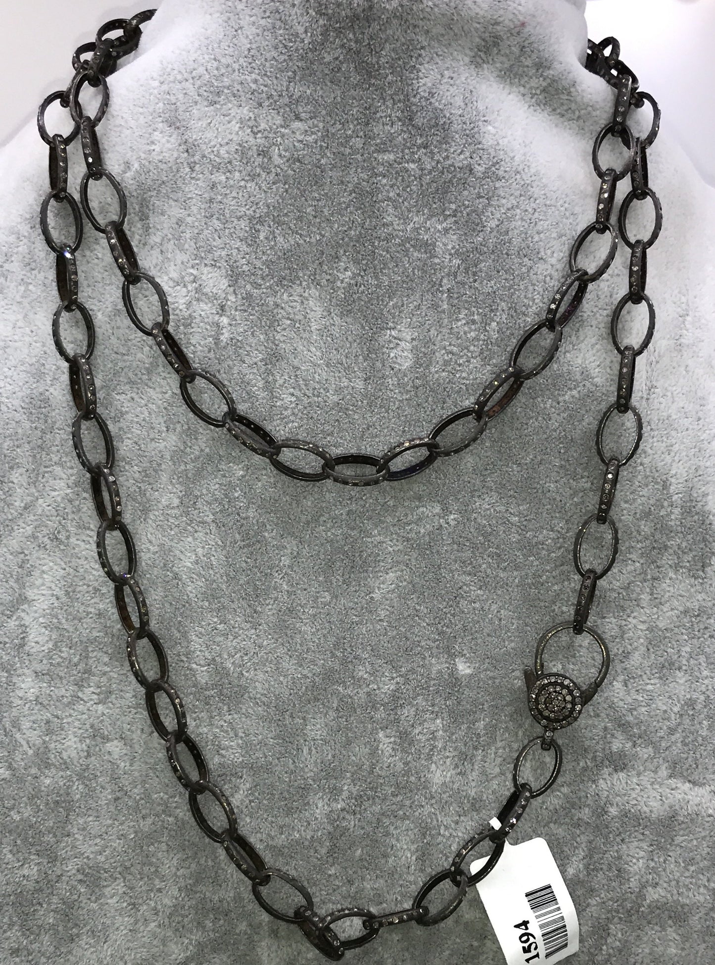 Diamond Link Chain Necklace