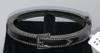 Diamond Enamel Belt Shape Bracelet